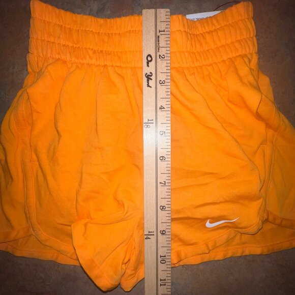 Nike Dri-Fit Loose Fit Orange Athletic Shorts For kids, XS - Picture 4 of 11